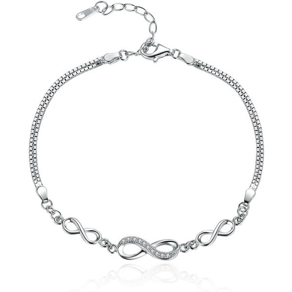 Olivie Strieborný náramok NEKONEČNO 4310 19139645