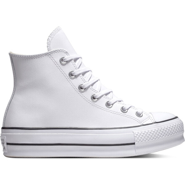 Converse Chuck Taylor All Star Platform Leather High-Top - Dámske - 66356025