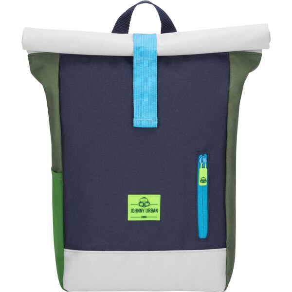 Johnny Urban Batoh Aaron azúrová / tmavomodrá / zelená / biela 54224047