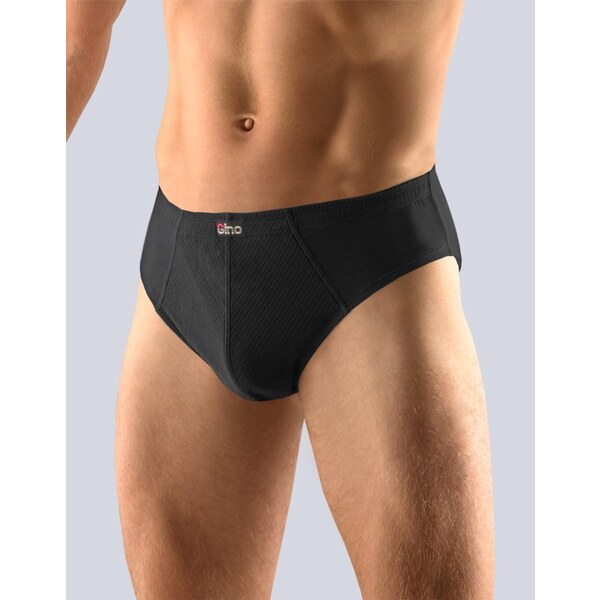 Pánske čierne slipy klasického strihu 71055 19116388