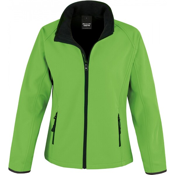 Dámska dvojvrstvová softshellová bunda so stojačikom Result 64555196