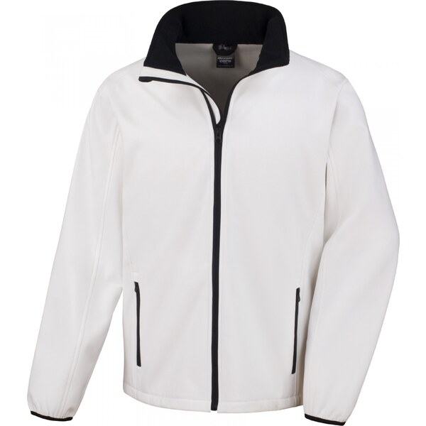 Pánska dvojvrstvová softshellová bunda so stojačikom Result 64555185