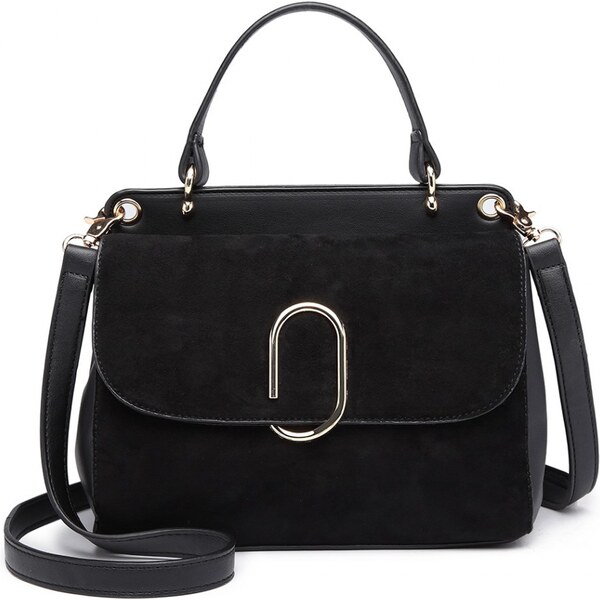 Originálna čierna menšia dámska kabelka Miss Lulu 46897508