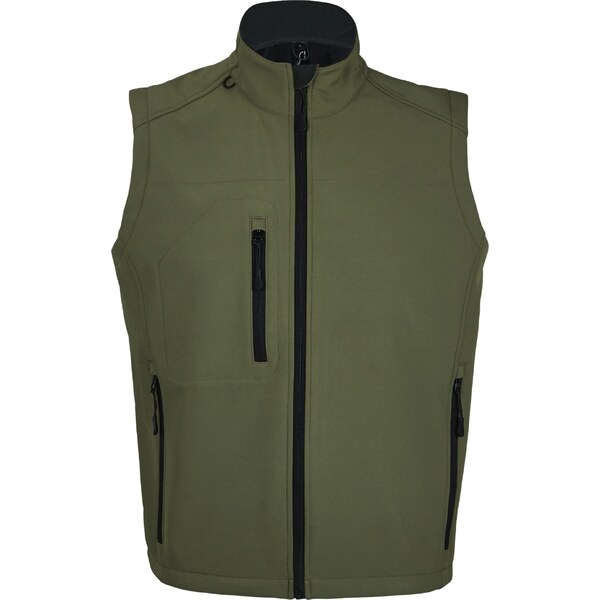 Pánska 3 vrstvová softshellová vesta Rallye Men Sols 65850031