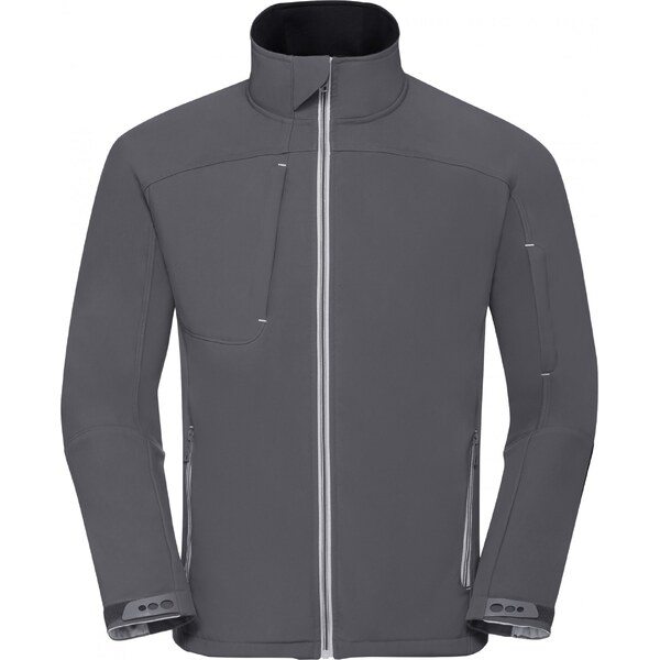 Pánska 3 vrstvová bionic softshell bunda Russell 64555228