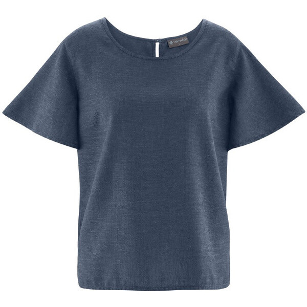 Glara Dámske tričko z konope s volnými rukávmi 36988330