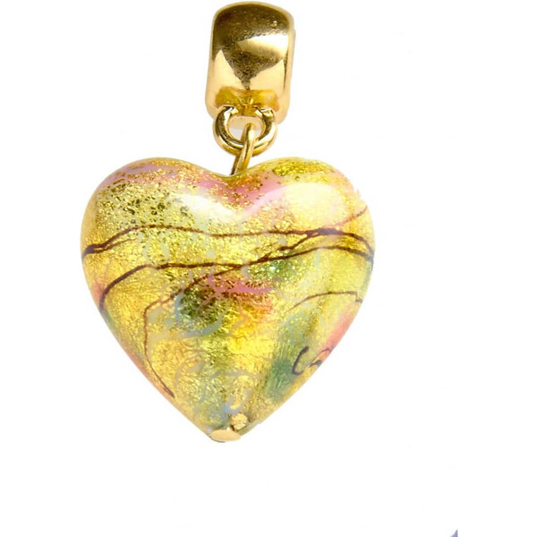 Lampglas Nežný prívesok Golden Dream s 24 karátovým zlatom v perle 66588893