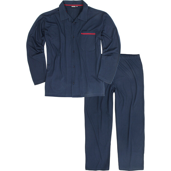 ADAMO pyžamo pánske 119265 rozopínacia nadmerná veľkosť 31520733