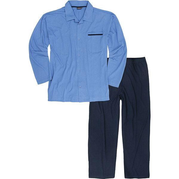 ADAMO pyžamo pánske 119265 rozopínacia nadmerná veľkosť 61469006