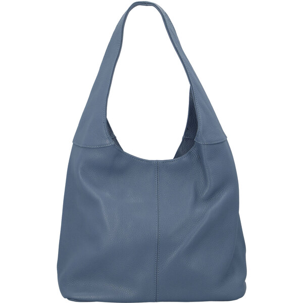 Dámska kožená kabelka cez rameno modrá - ItalY SkyFull modrá 23657998