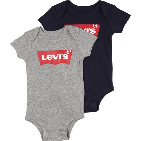 LEVIS Body tmavomodrá / sivá melírovaná / svetločervená / biela 62780369