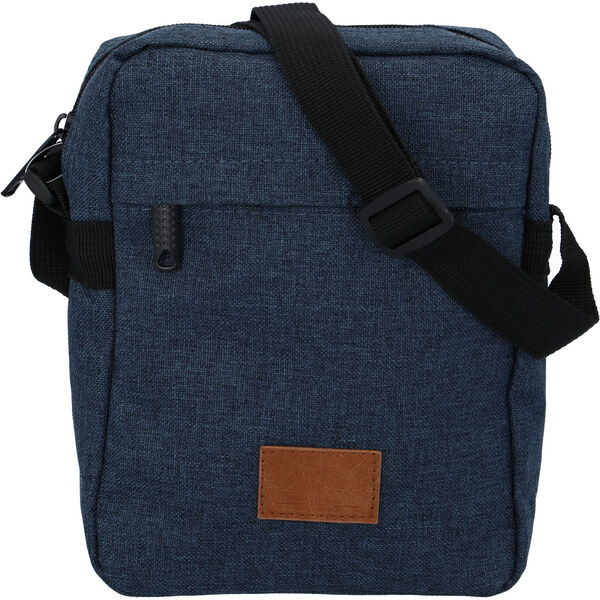 Unisex látková crossbody taška modrá - New Rebels Rebelas modrá 5714559