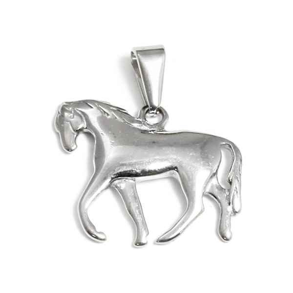 BM Jewellery Prívesok kôň 1,9 cm z chirurgickej ocele S11005030 19421456