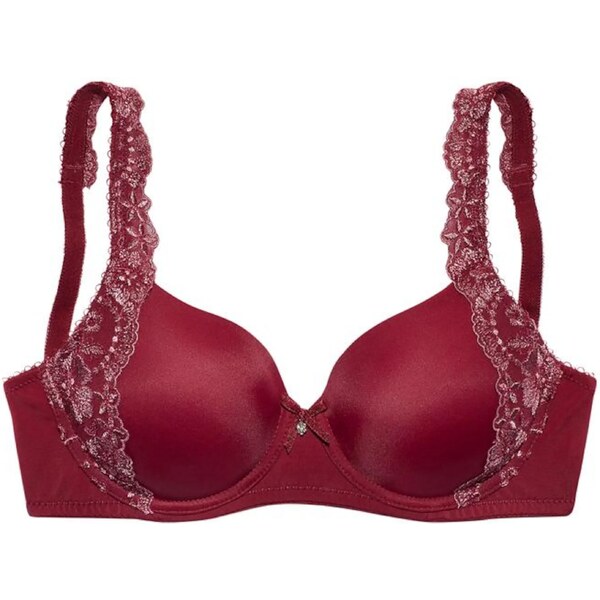 LASCANA Podprsenka vínovo červená 54221322