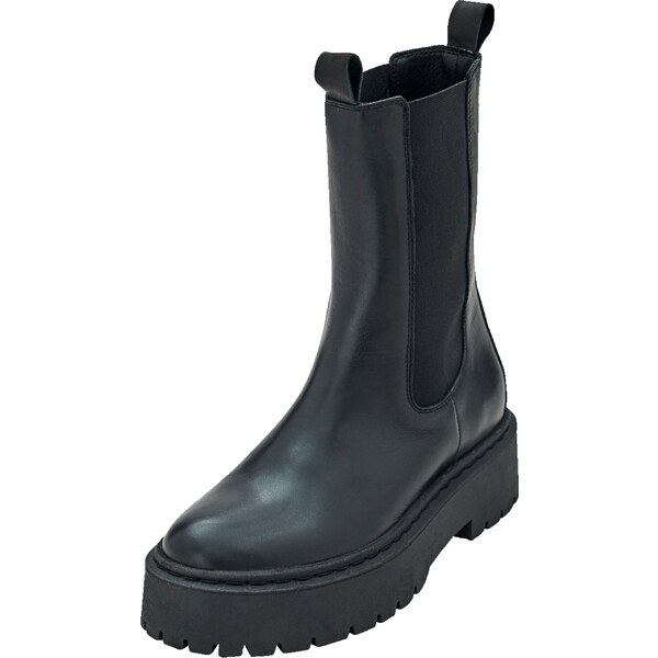 EDITED Členkové čižmy Gudrun čierna 25316032