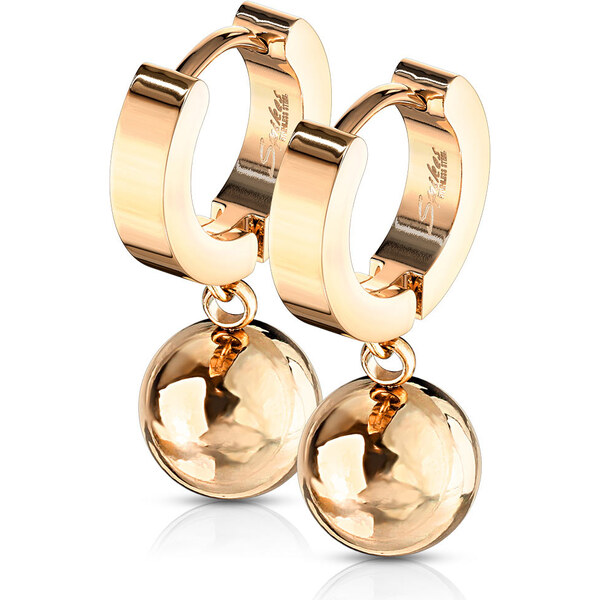 Dámske náušnice z chirurgickej ocele ROSA 23166847