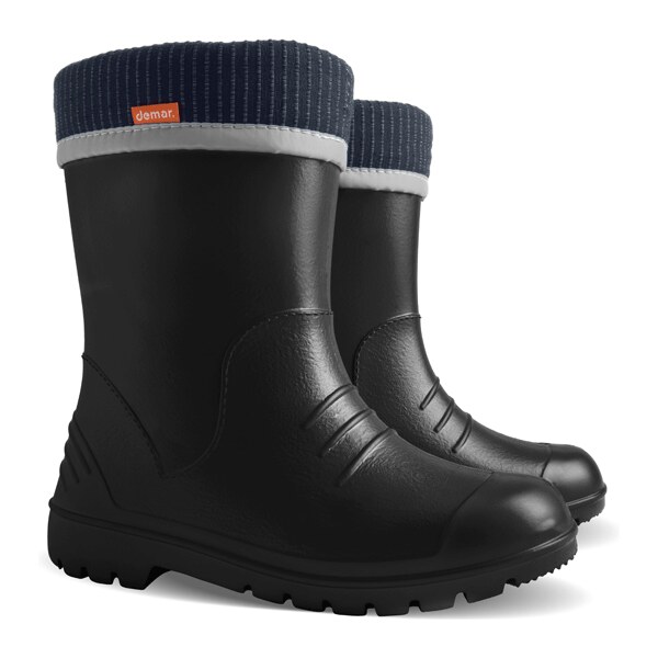 Detské gumáky Demar Dino Čierna 57629741