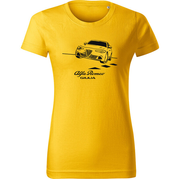 T-ričko Alfa Romeo Giulia dámske tričko 19510901