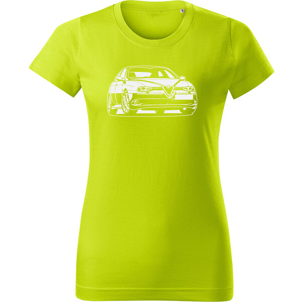 T-ričko Alfa Romeo 156 predfacelift dámske tričko 19510934