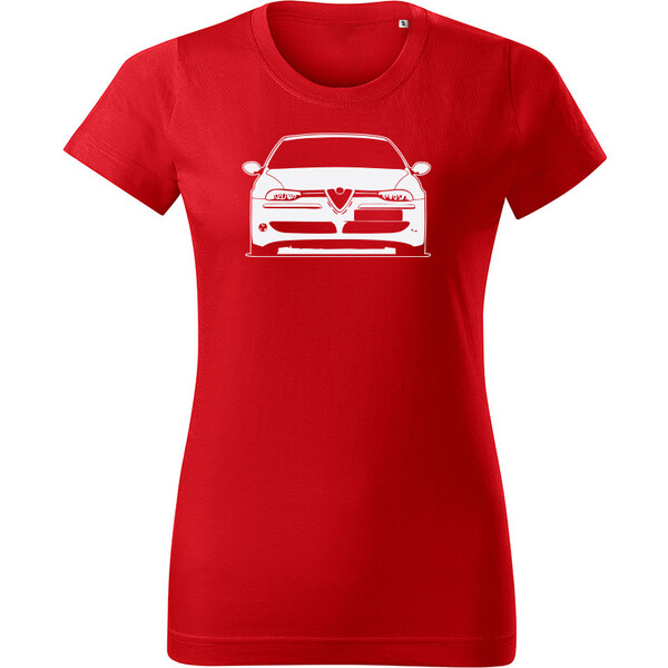 T-ričko Alfa Romeo 156 dámske tričko 19510972