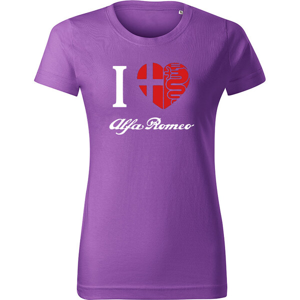 T-ričko I Love Alfa Romeo dámske tričko 19511341