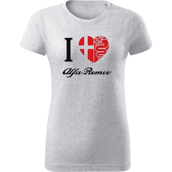 T-ričko I Love Alfa Romeo dámske tričko 19511343