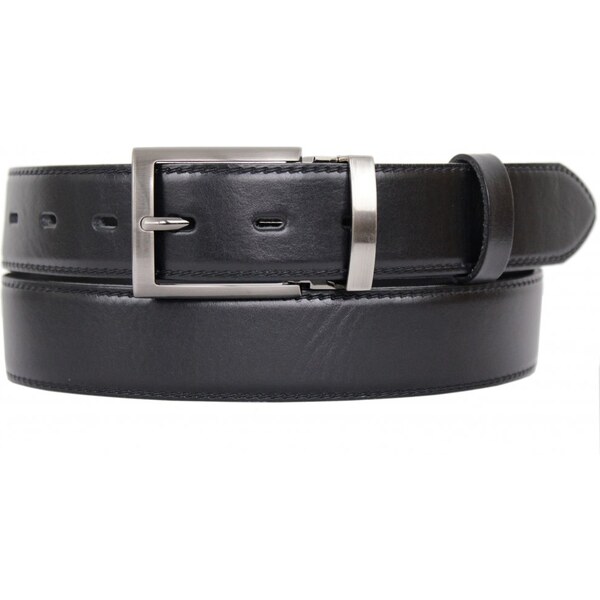 Penny Belts Pánsky kožený opasok 235-020-1 čierny 47271699