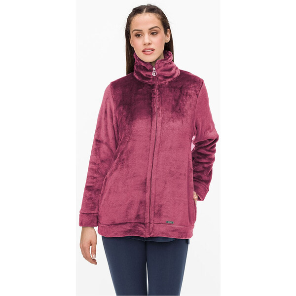 Dámsky župan 00-10-0404-254 červená - Vamp 35641323