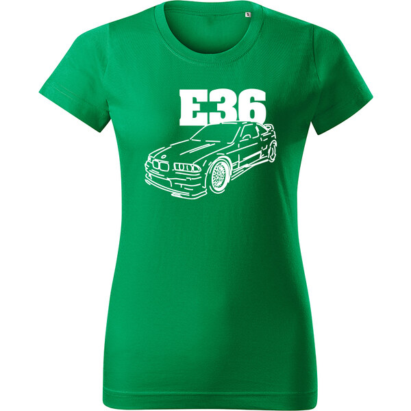 T-ričko BMW e36 line dámske tričko 19537643