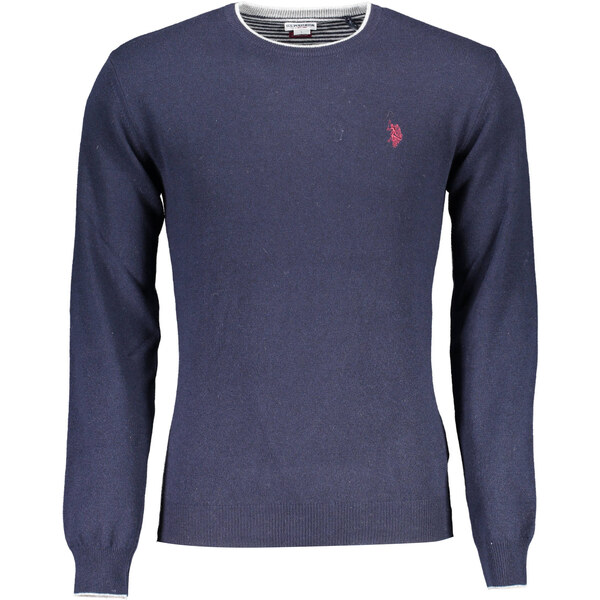 US Polo Assn Pánsky modrý sveter US Polo 64707523