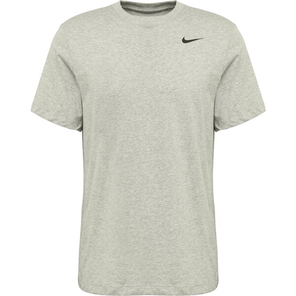 NIKE Funkčné tričko sivá melírovaná / čierna 37269555