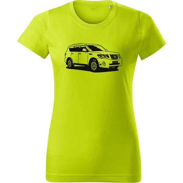 T-ričko Nissan Patrol Y62 dámske tričko 19607494