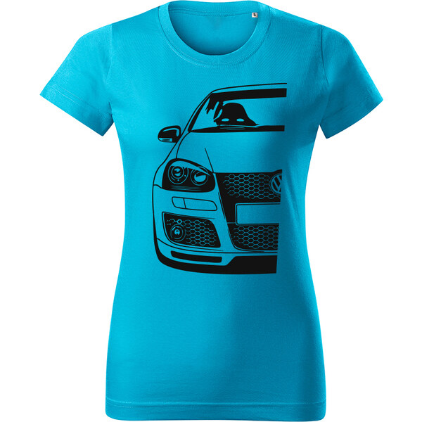 T-ričko Volkswagen Golf Mk5 GTi Half dámske tričko 19679134