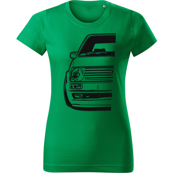 T-ričko Volkswagen Golf Mk2 GTi Half dámske tričko 19679135