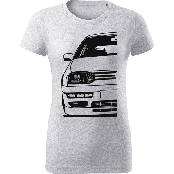 T-ričko Volkswagen Golf Mk3 Half dámske tričko 19679139