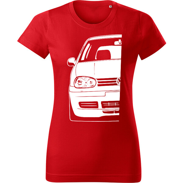 T-ričko Volkswagen Golf Mk4 Half dámske tričko 19683615