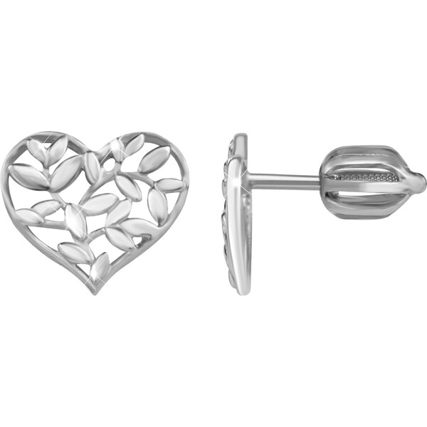 Soliter Strieborné náušnice Srdce 431 001 02762 04 66588290