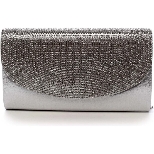 Dámska listová kabelka strieborná - Michelle Moon Keira strieborná 58176928