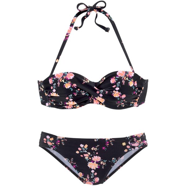 JETTE Bikiny ružová / čierna 39700760