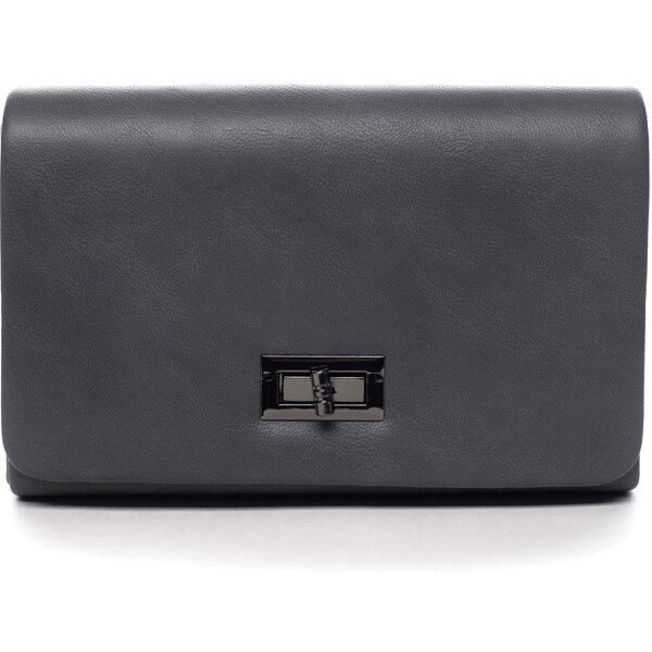 Dámska listová kabelka tmavo šedá - Michelle Moon Lambrosa šedá 61791790