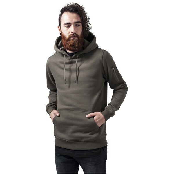 Urban Classics Sweat Bomber Hoody Olive 50503439