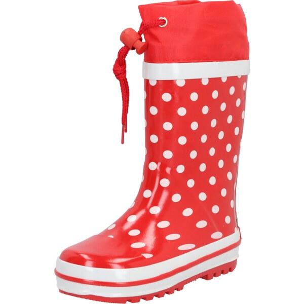 PLAYSHOES Gumáky červená / biela 20289823