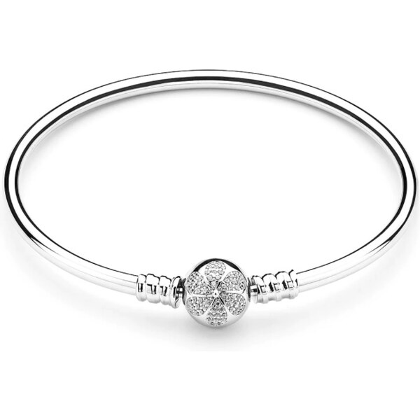 Emporial strieborný náramok na prívesky Trblietavá sedmokráska 4007 34577743