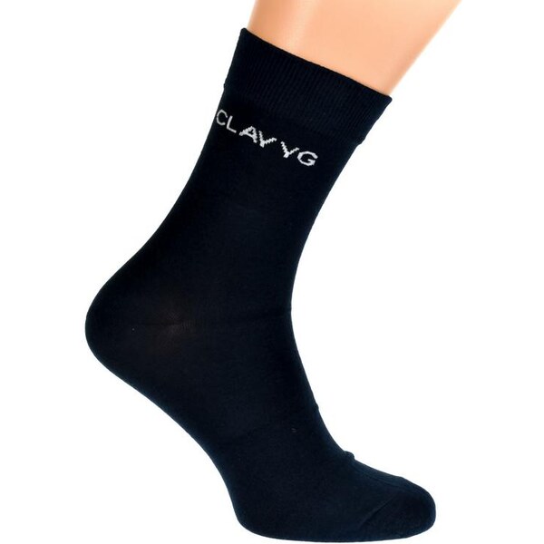 AURA.VIA Tmavo-modré ponožky TERRY 19879350