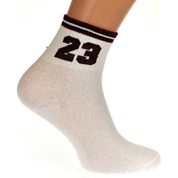 AURA.VIA Biele ponožky HANLEY 19879346