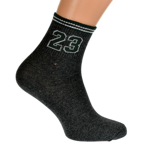 AURA.VIA Tmavo-sivé ponožky HANLEY 19879347