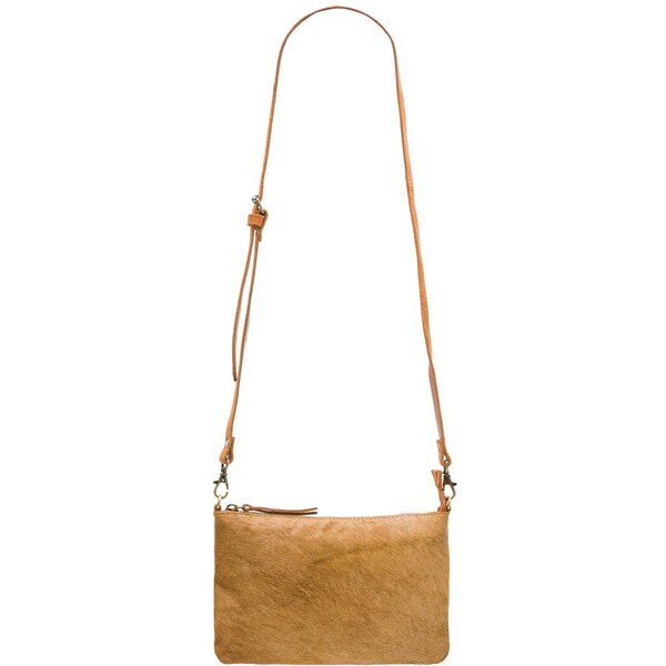 Due Linee Dámska kožená kabelka s kožušinou - coyo 19888200