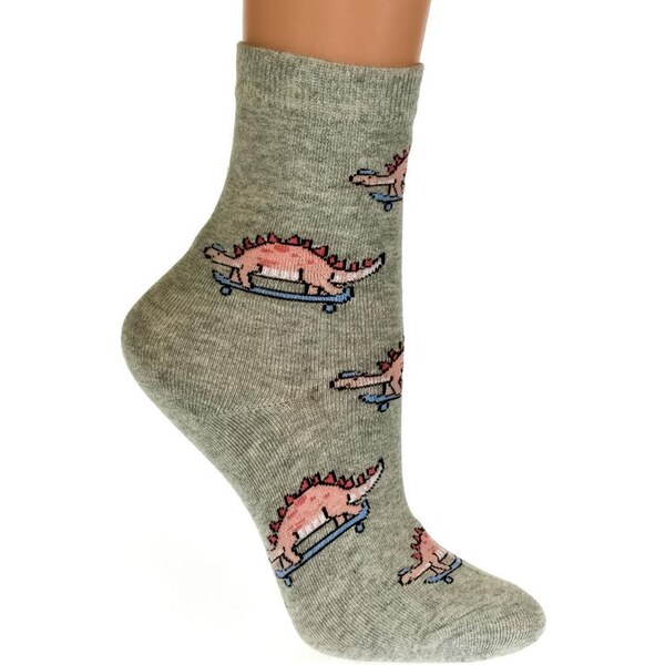 AURA.VIA Detské sivé ponožky LARISSA 19894522