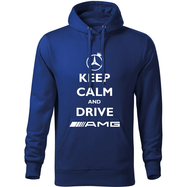 T-ričko Keep calm and drive AMG pánska mikina 19894570