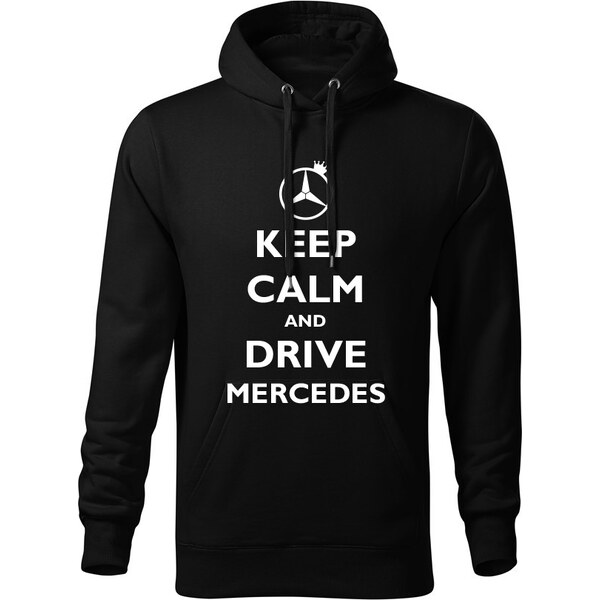 T-ričko Keep calm and drive Mercedes pánska mikina 19894569